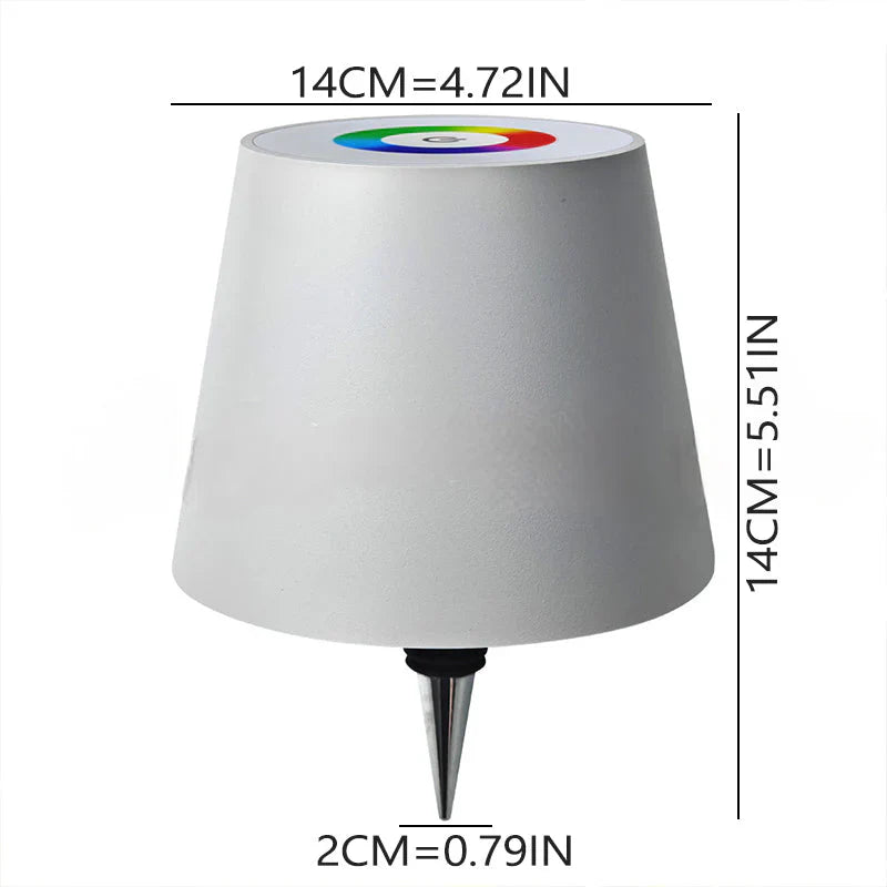 AuraLite Wireless Bottle Lamp - Rechargeable