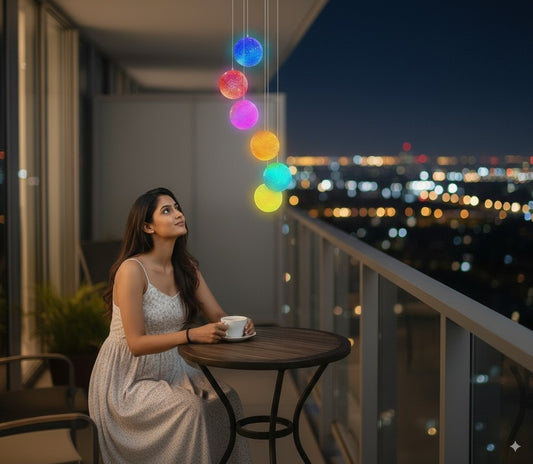 SunBell™ LED Solar Wind Chimes