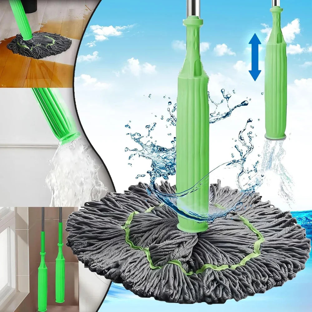 MopMate™ 2 in 1 Dehyderated Microfiber Mop