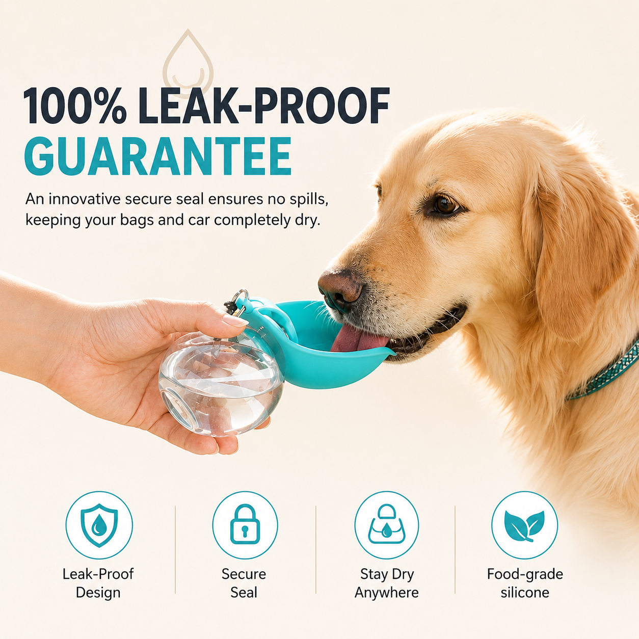 PawSip™ Portable Pet Water Bottle