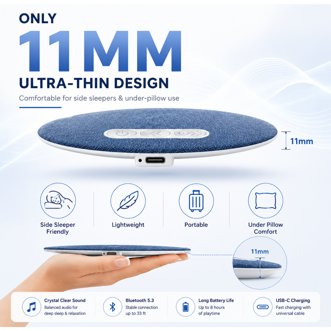PillowBeat™ Bluetooth Pillow Speaker