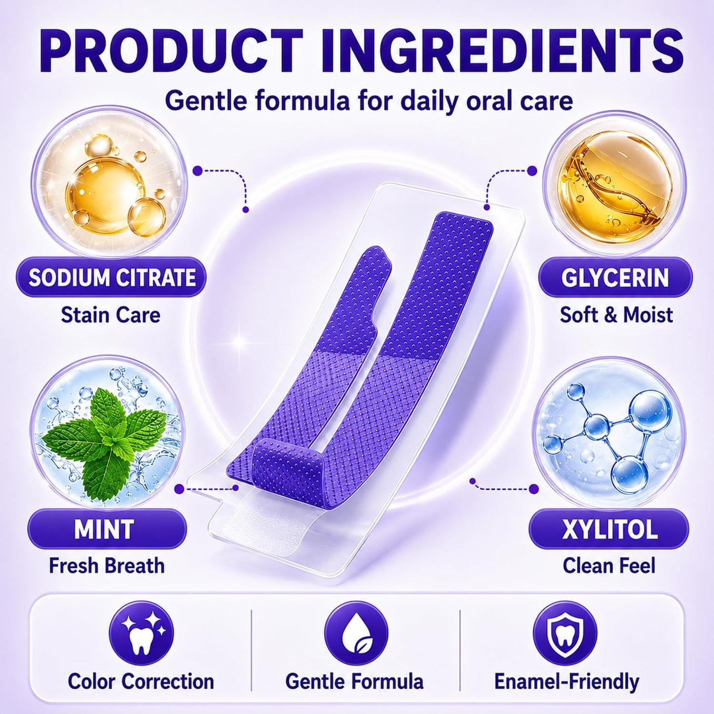 PearlFix™ Purple Whitening Strips