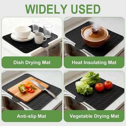 DryDock™ Silicone Dish Drying Mat (23" x 17")