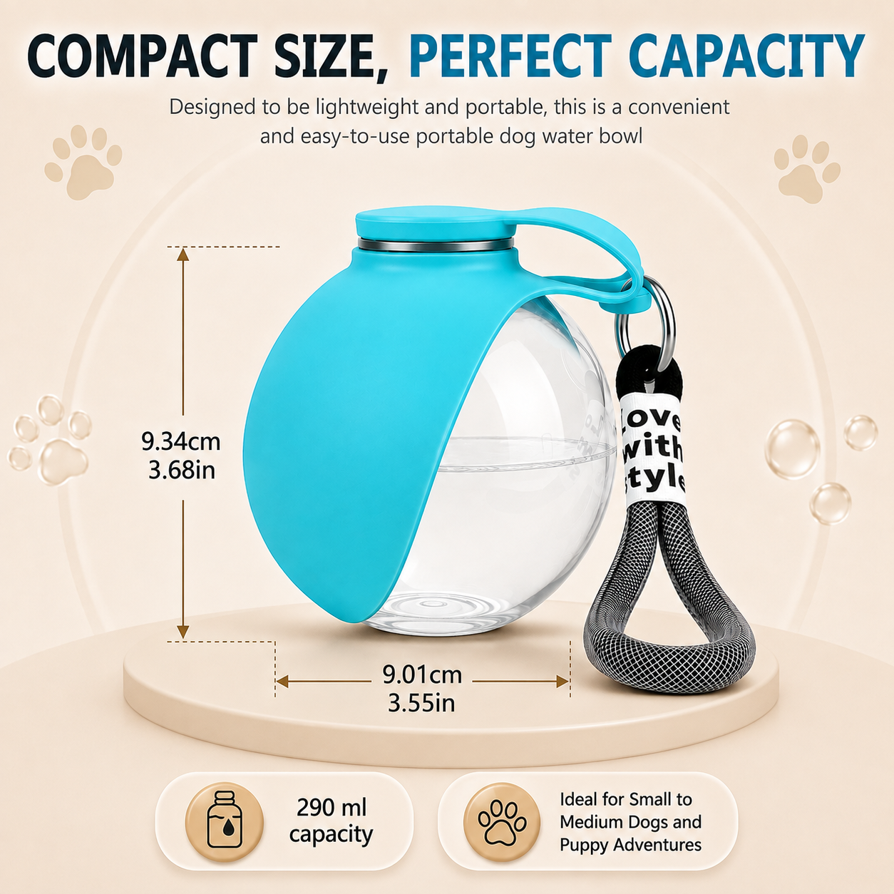 PawSip™ Portable Pet Water Bottle