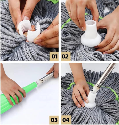 MopMate™ 2 in 1 Dehyderated Microfiber Mop