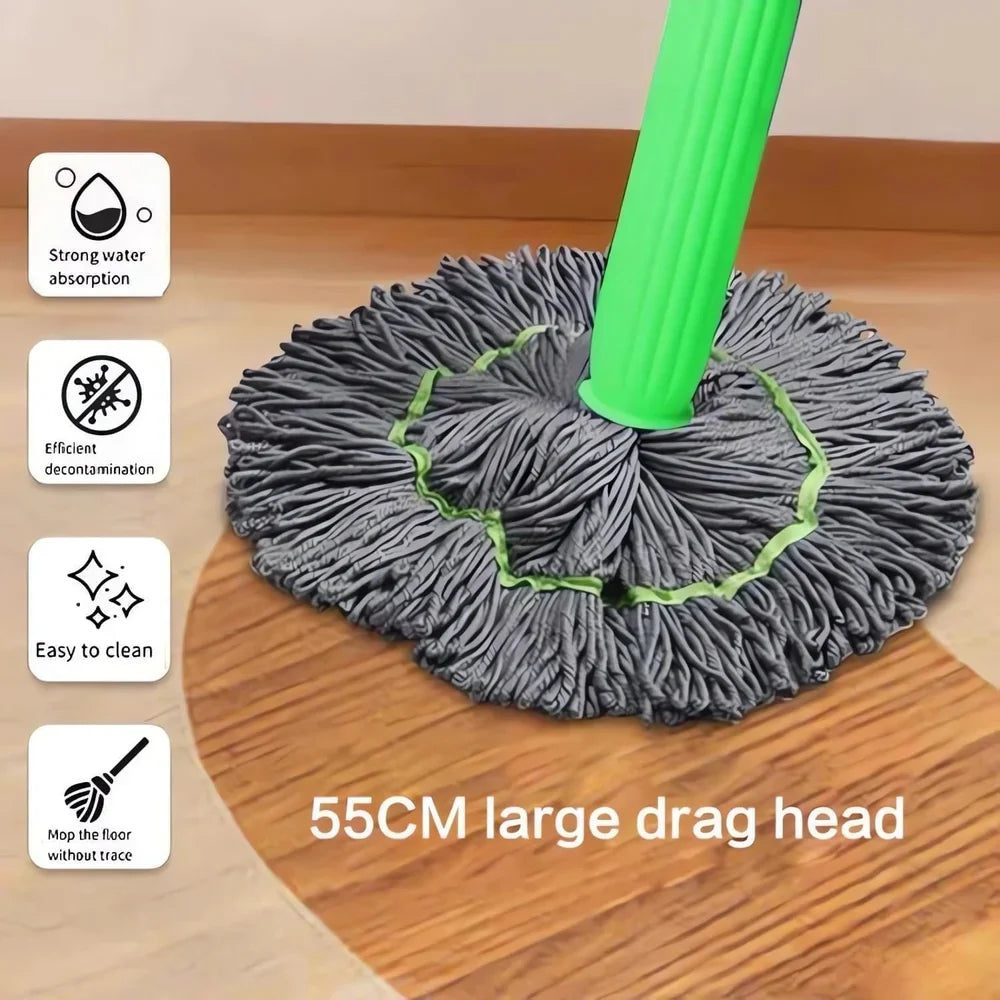 MopMate™ 2 in 1 Dehyderated Microfiber Mop