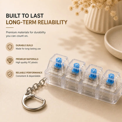 ClickKey™ Keyboard Fidget Keychain