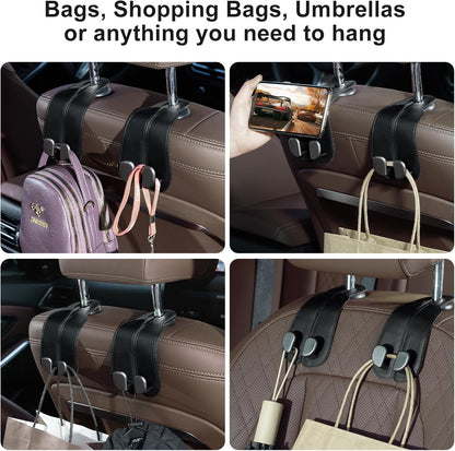 TwinGrip™ Car Organizer Hooks