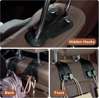 TwinGrip™ Car Organizer Hooks