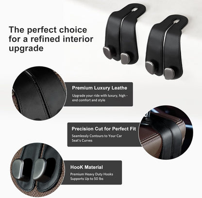 TwinGrip™ Car Organizer Hooks