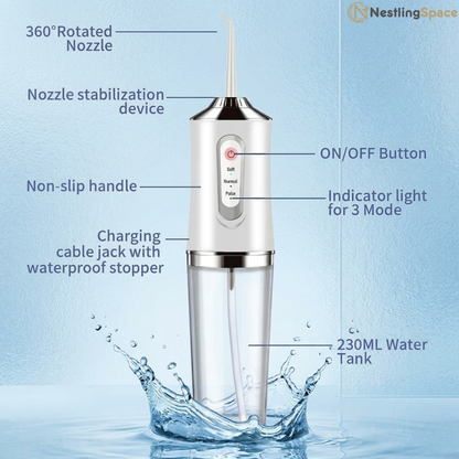 AquaFloss™ Portable Water Flosser
