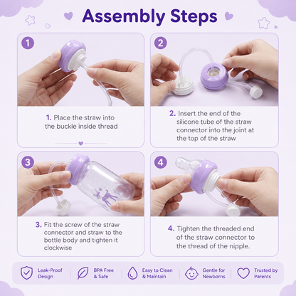 BabySip™ Hands Free Anti-Colic Baby Bottle