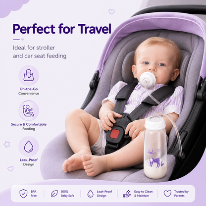 BabySip™ Hands Free Anti-Colic Baby Bottle