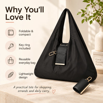 ClipTote™ Foldable KeyChain Tote Bag