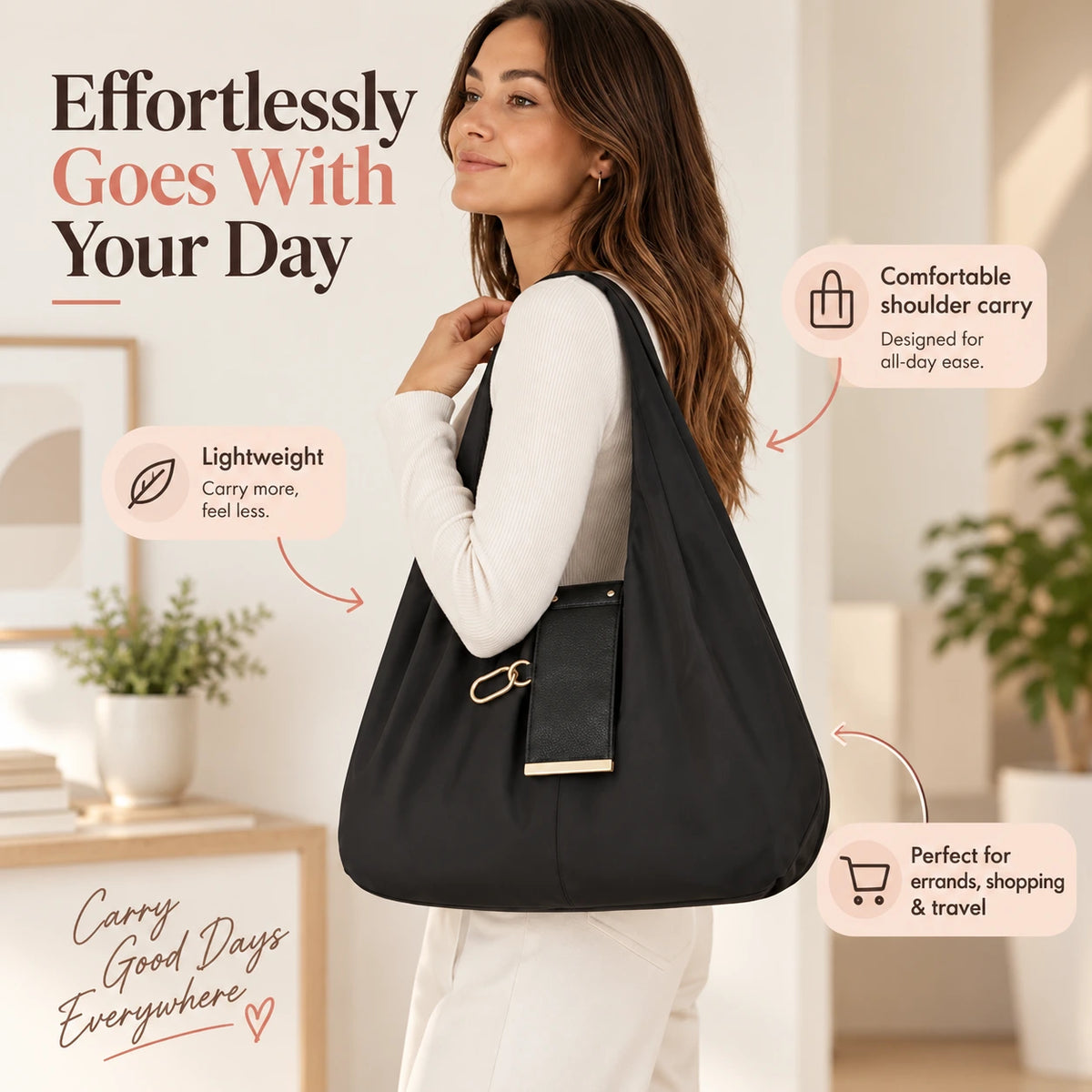 ClipTote™ Foldable KeyChain Tote Bag
