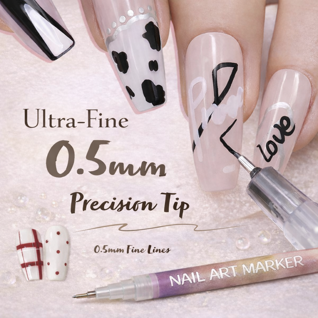 NailCraft™ Nail Art Marker - 12 Colors