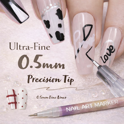 NailCraft™ Nail Art Marker - 12 Colors