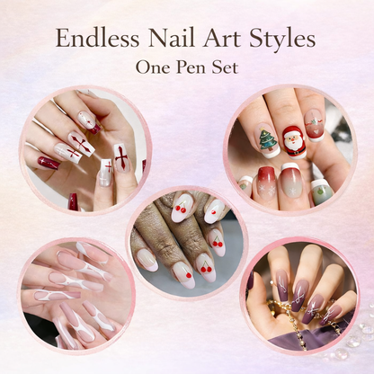 NailCraft™ Nail Art Marker - 12 Colors