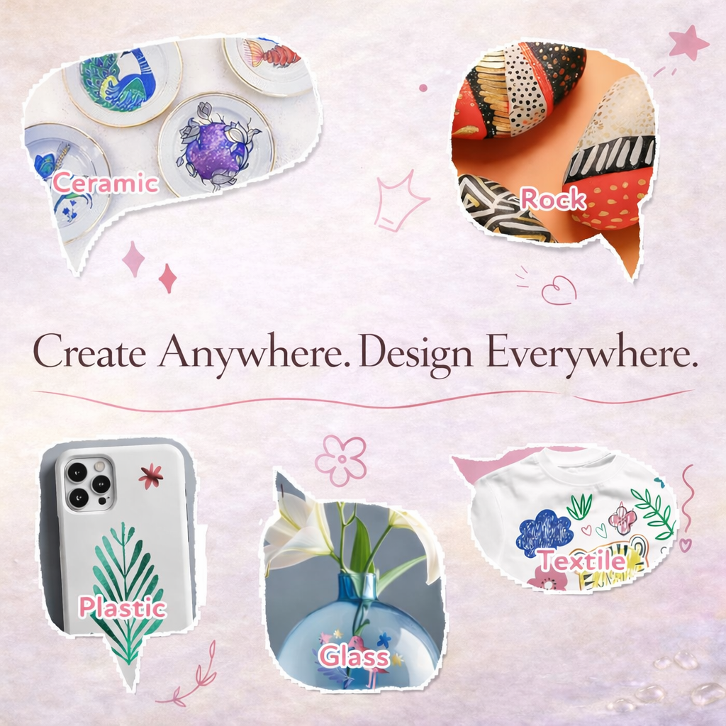 NailCraft™ Nail Art Marker - 12 Colors