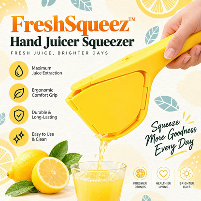 FreshSqueez™ Hand Juicer Squeezer