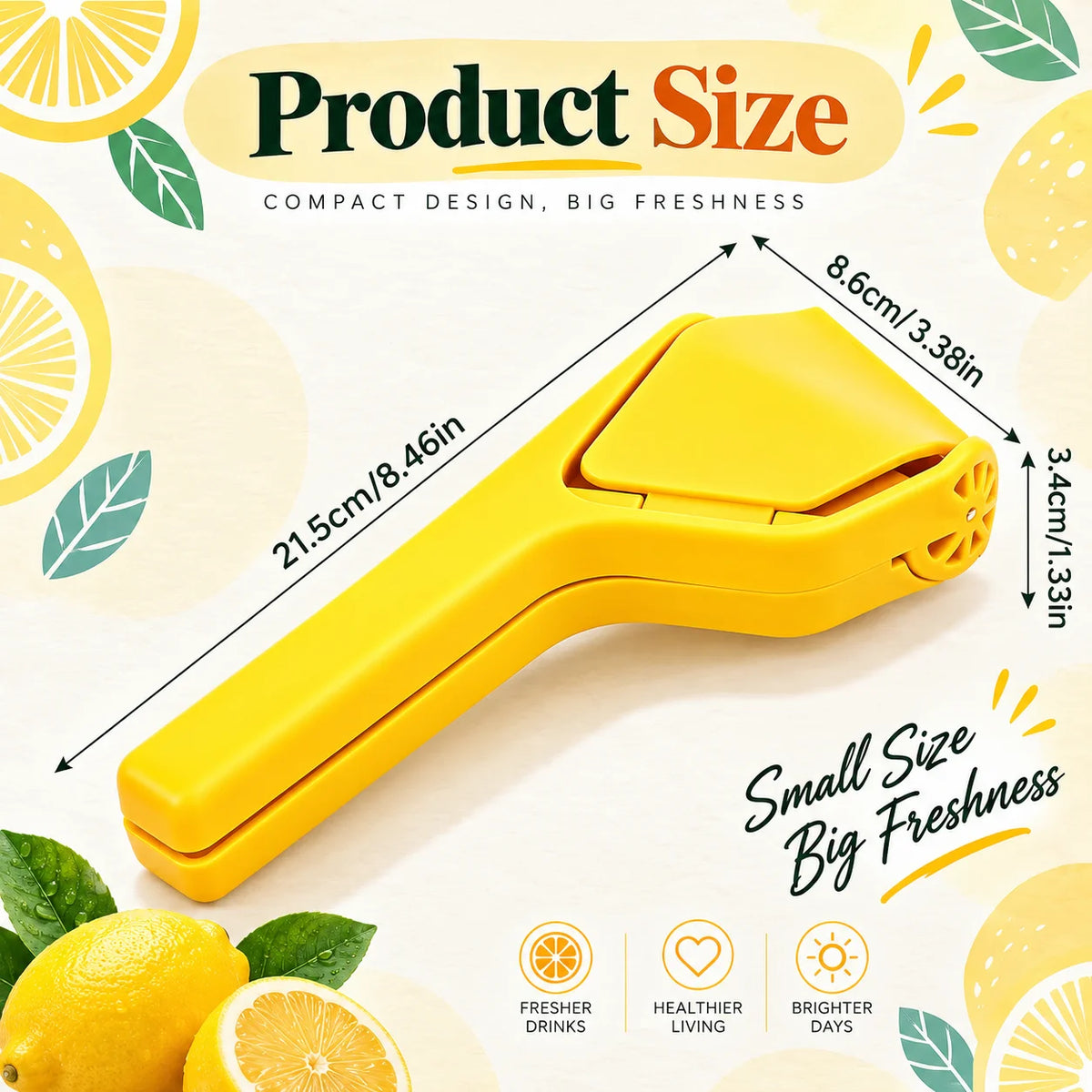 FreshSqueez™ Hand Juicer Squeezer