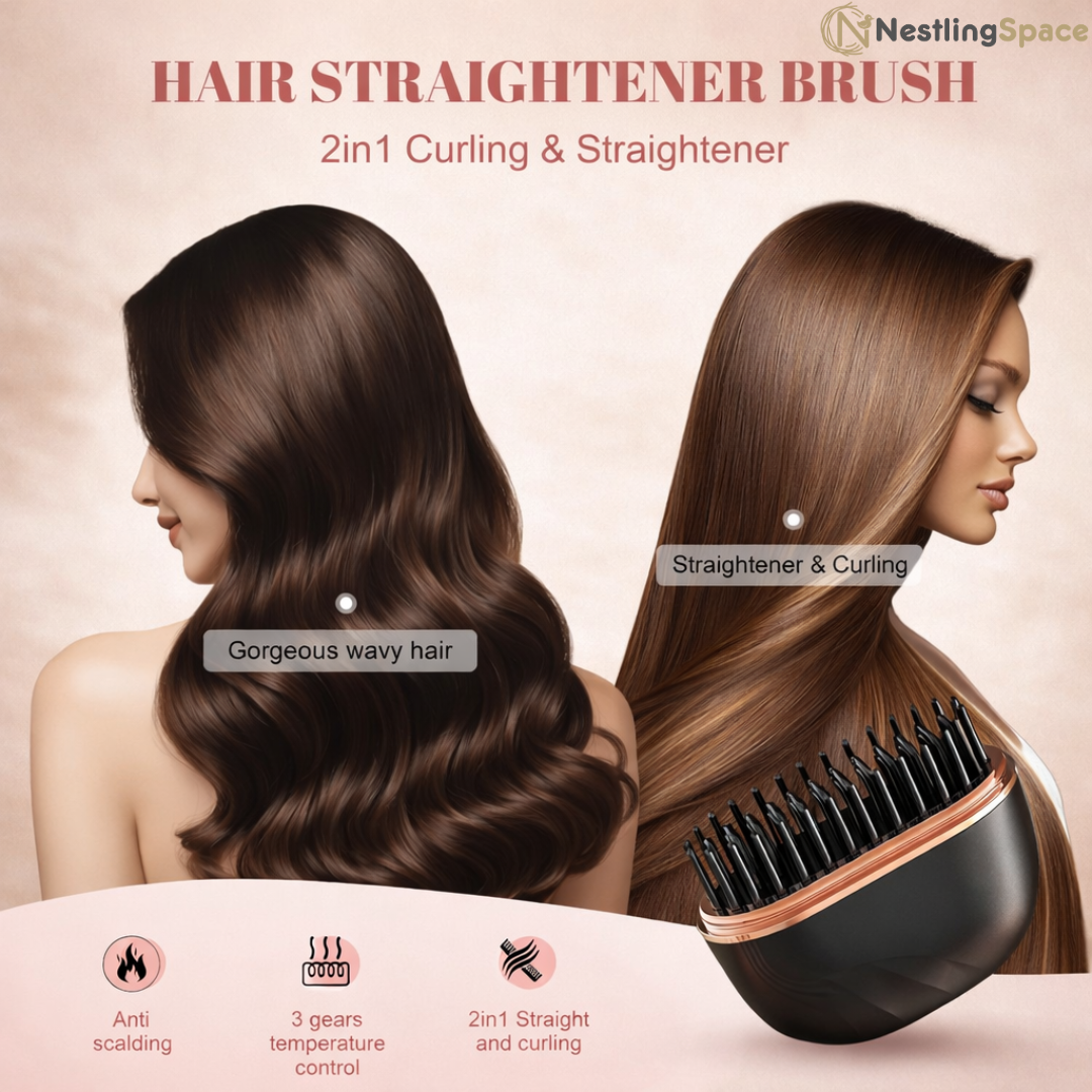 FrizzFix™ Portable Hair Straightener