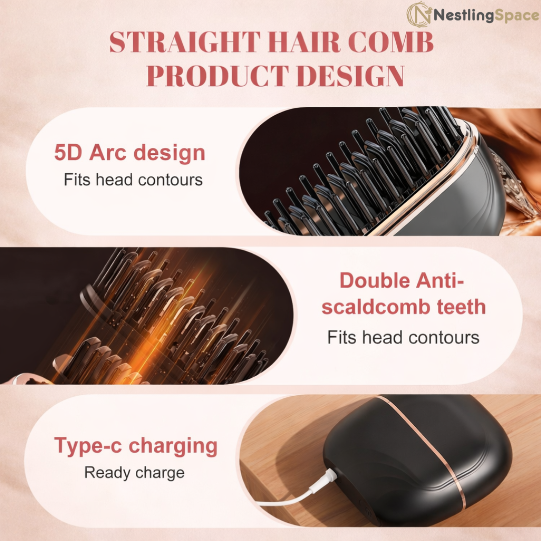 FrizzFix™ Portable Hair Straightener