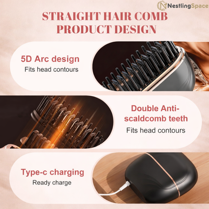 FrizzFix™ Portable Hair Straightener