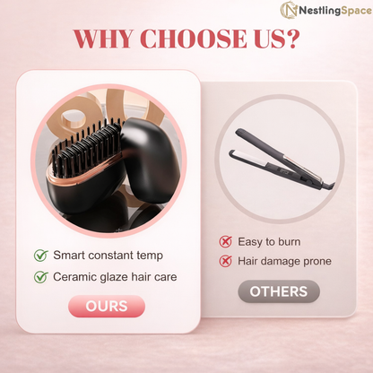 FrizzFix™ Portable Hair Straightener