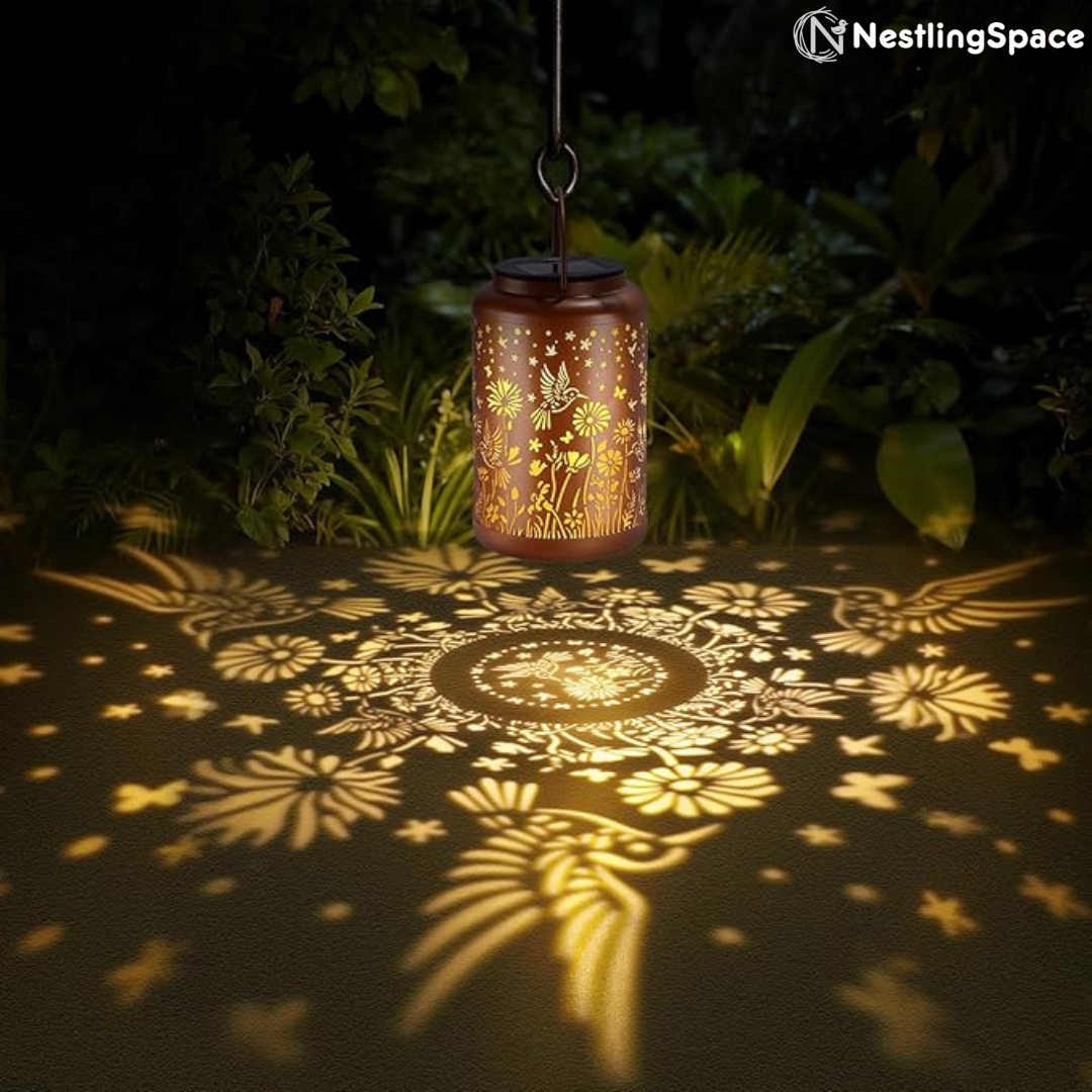 GlowBird™ Solar Hummingbird Lantern