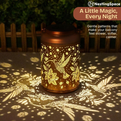 GlowBird™ Solar Hummingbird Lantern