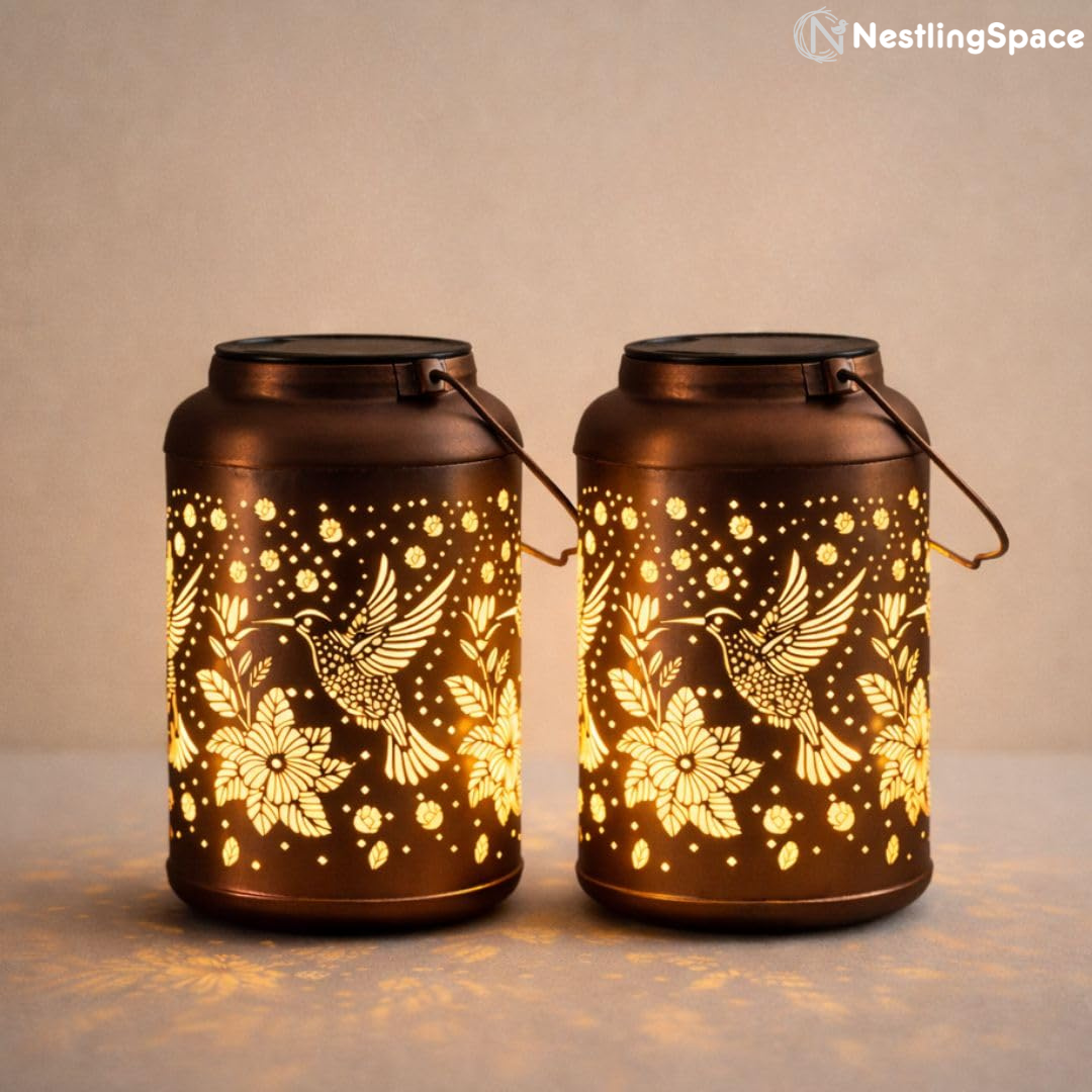 GlowBird™ Solar Hummingbird Lantern